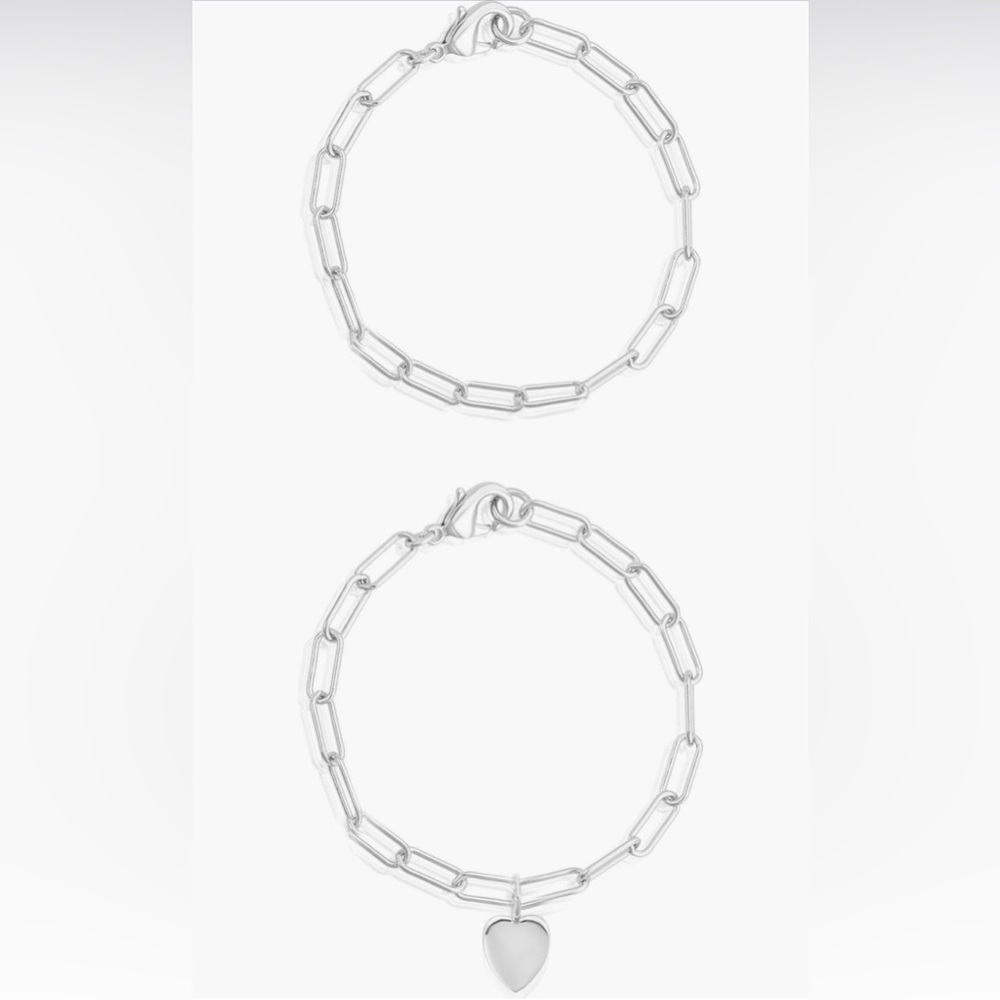 Elegant Silver Chain Bracelet